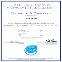 Certified Revenue Cycle Representative