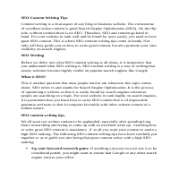  SEO content writing tips