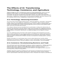 Transformations via AI