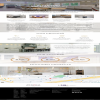 Custom Kitchen Cabinets website in WordPress