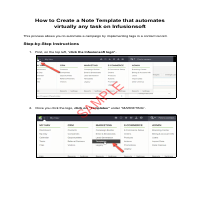 Procedure Manual