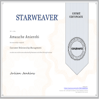 CRM Certificate 