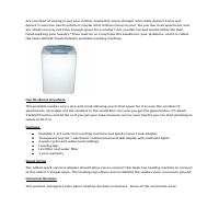 Haier Washing Machine Review 