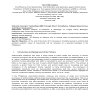 Antibiotic Resistance Contest Submission