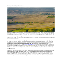 Tuscany: A road trip to remember