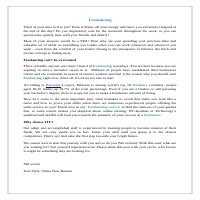 Landing page
