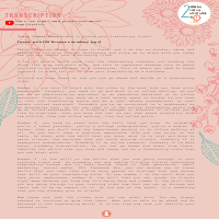 Transcription Sample