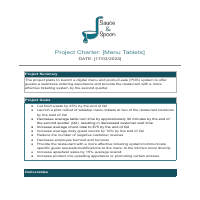 Project Charter