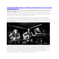 Concert Press Release