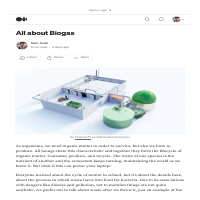 Article: All about Biogas