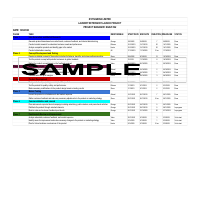 Sample of Product Launch Project