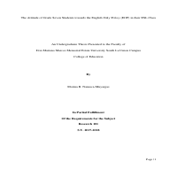 RESEARCH WRITING
