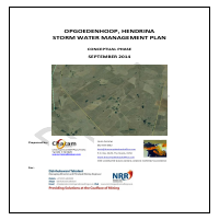 Storm water management plan for Colliery life