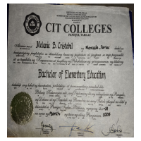 I am a Bachelor in Elementary Education Graduate
