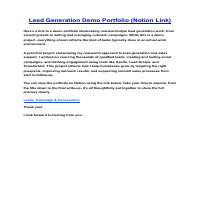 Leads, Campaign & Conversions