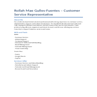 Consumer Email Sample