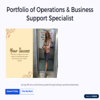 Operations and Business Support Specialist