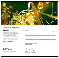 Revit Certificate