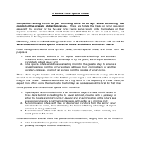 A Look at Hotel Special Offers