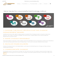 Blog Technology Rollout