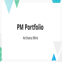 Project Portfolio - Archana Mire 