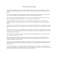 The Drowning