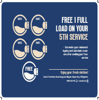 Loyalty Card - Laundry shop