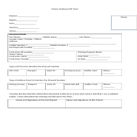 KYC Updating Form