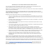 Blog for Glass Manufacturer