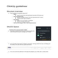 ClickUp HR & Applicant tracking system Guide