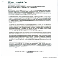 Financial Statement Milestone Charitable Trust