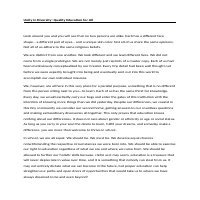 Valedictory Address