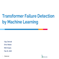 Predictive Maintenance by ML 