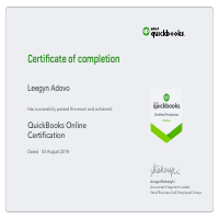 Quickbooks Provisor Certification