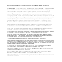 No laughing matter as comedy company scammed