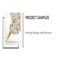 Training Design and Delivery