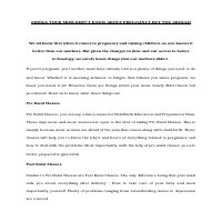 Things Your Mom Didn't Know About Pregnancy