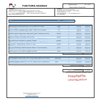 Excel compatible nvoice