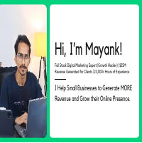 Portfolio - Digital Marketer - Mayank
