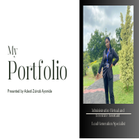 My Portfolio showcasing my skill setd