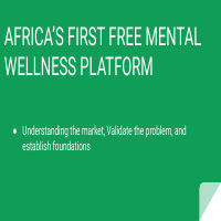 Mental Health Project as Operations/Admin VA
