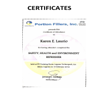 Certificates