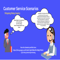 customer service scenario