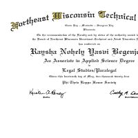 Legal/Paralegal Degree