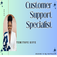 Customer Support Portfolio, efficient and reliable support.