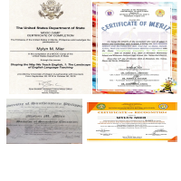 These are some of my accomplishments. 