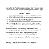 Profile Portfolio