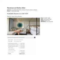 Research for Luxury Resorts in Bahamas