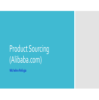 Product Sourcing