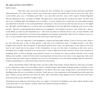 My supposed brown shoe [part 123